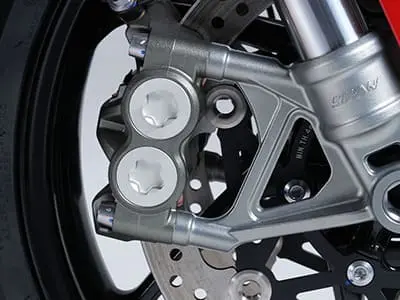 Four-Piston Radial Braking System